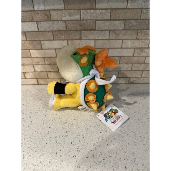 Sanei Boeki Super Mario Bowser Jr. S Plush Doll 7” NWT - Picture 2 of 6